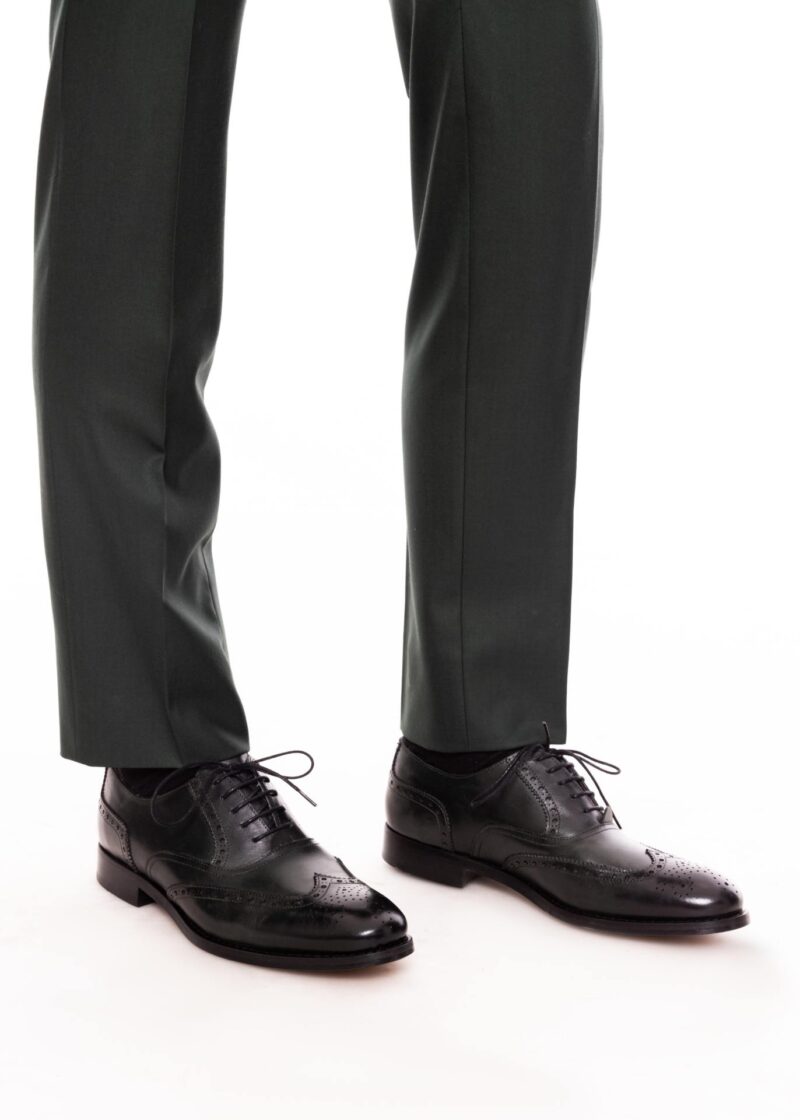 Pantofi TRENDS oxford verzi din piele naturală - Trends By Adina Buzatu