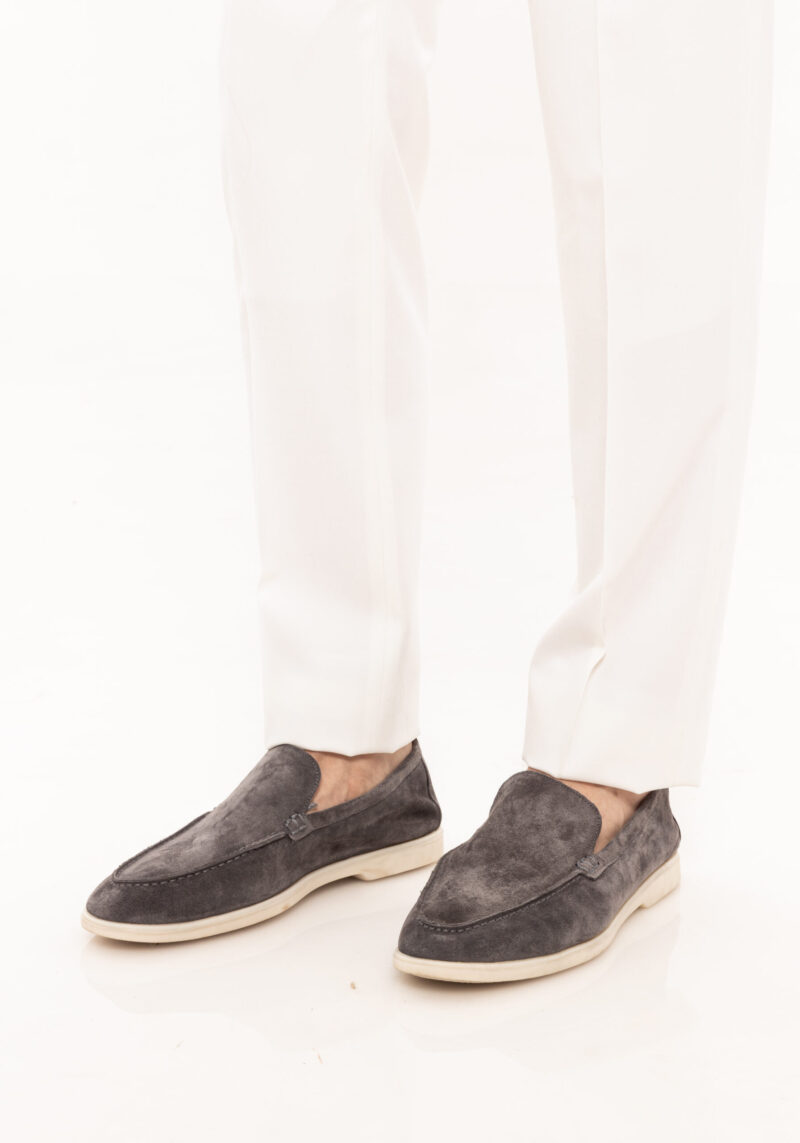 Mocasini TRENDS gri - Trends By Adina Buzatu