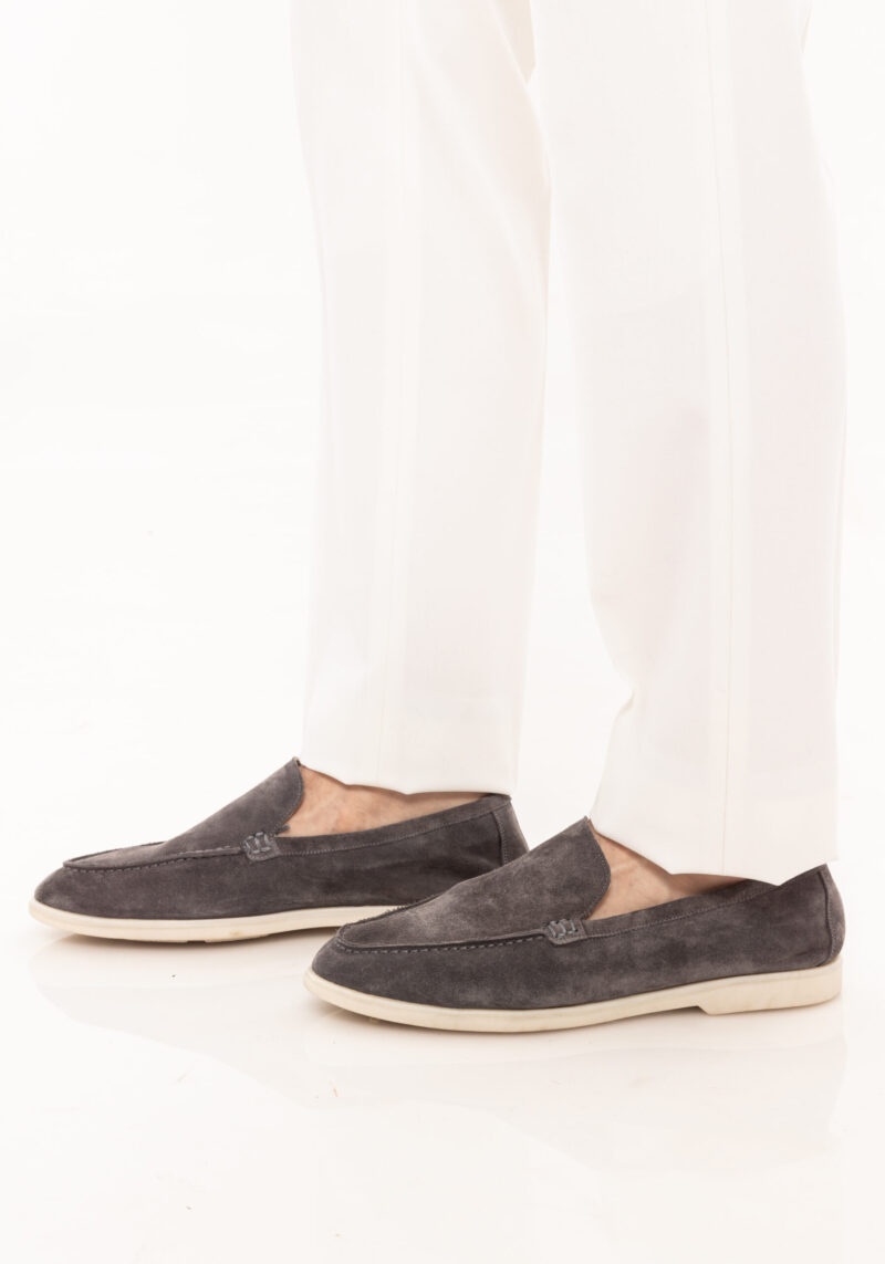 Mocasini TRENDS gri - Trends By Adina Buzatu