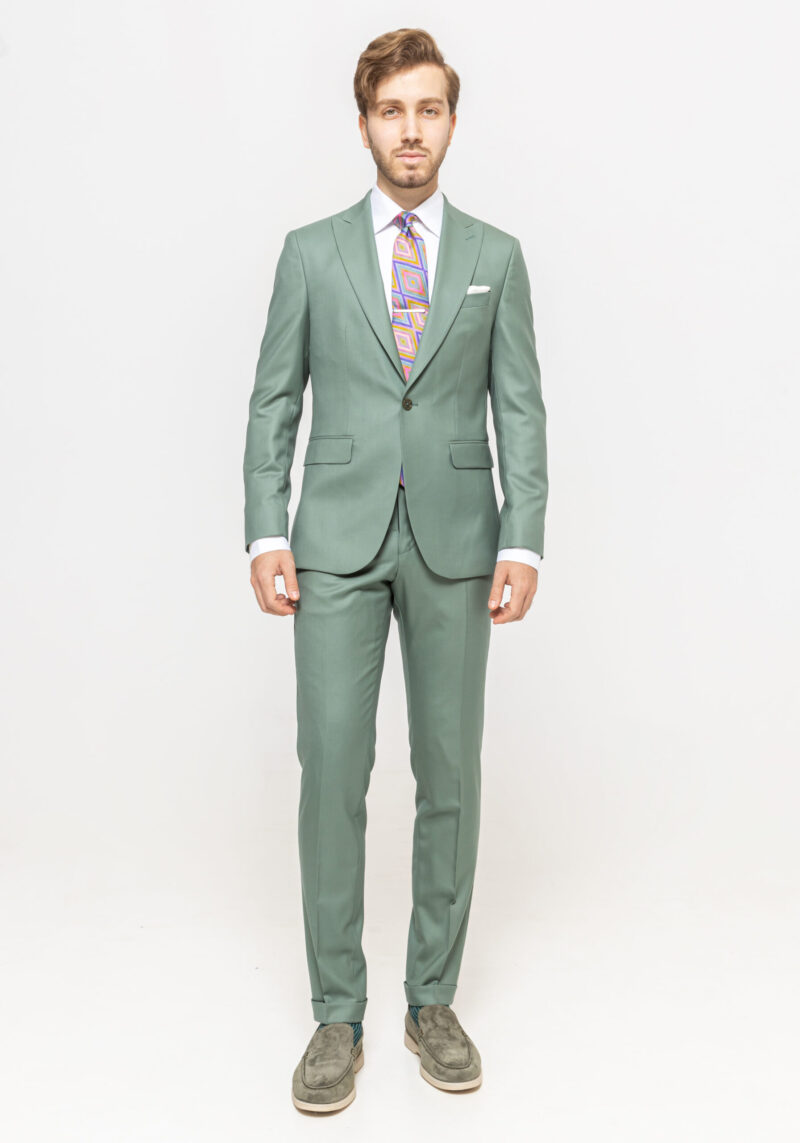 Costum TRENDS verde deschis - Trends By Adina Buzatu